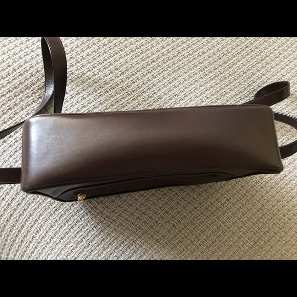 Gucci Brown Leather Vintage Crossbody Bag - Picture 3 of 8